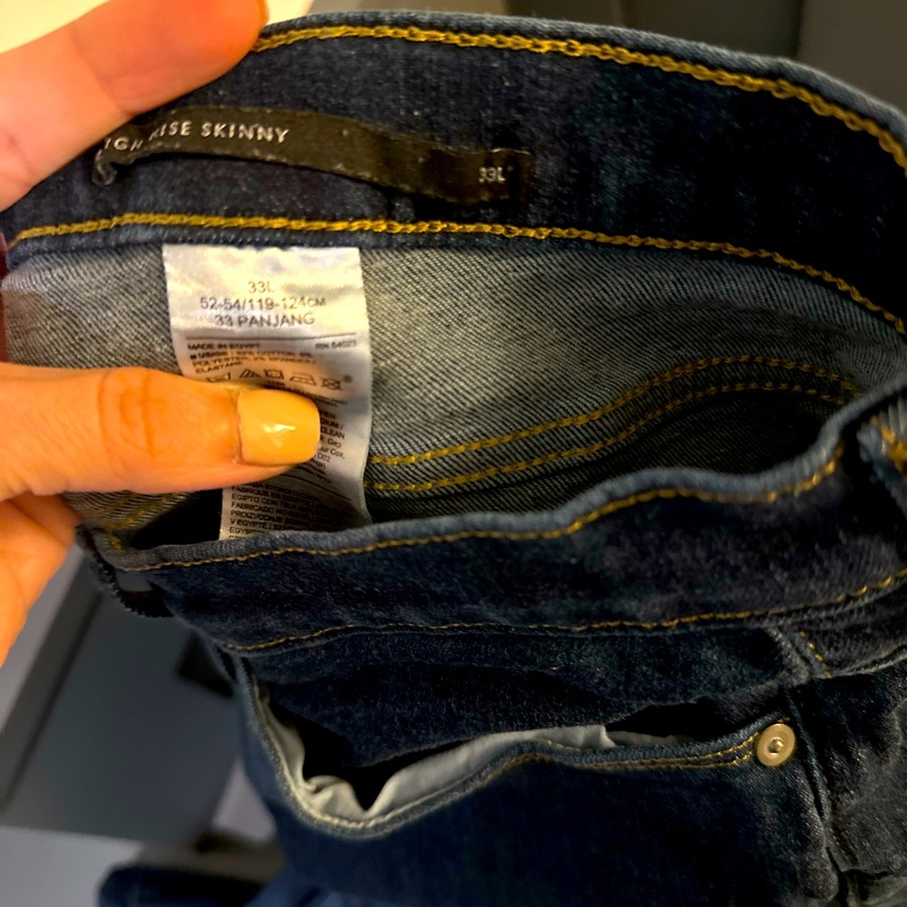 Banana Republic jeans 33L